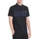 thumbnail image 1 of Polo de Rugby Calvin Klein negro extragrande, 1 of 1