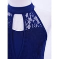thumbnail image 6 of iiniim Kids Girls Halter Neck Cotton Ballet Dance Gymnastics Leotard Bodysuit, 6 of 7