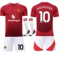 thumbnail image 1 of Man Utd Home Kit 24-25 with Socks, Rashford No.10, Kids & Adults, 1 of 2