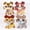 ZH3, variant on 4 PCS Minilpsshop Little Pet Toys Figure Collie #2210 #1262 #58 #67 with Cute Accessories,Collectable lps Pets