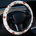thumbnail image 2 of LOVE 14.5 Inch Printing PVC Leather Steering Wheel Cover Auto Accessories, 2 of 6