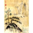 thumbnail image 2 of Rae, Nan 25x32 Gold Ornate Wood Framed with Double Matting Museum Art Print Titled - Distant Journey, 2 of 4