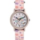 thumbnail image 1 of Reloj Timex unisex de 34 mm con correa floral rosa, resistente al agua hasta 30 m, 1 of 5