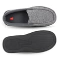thumbnail image 6 of Hanes Mens ComfortSoft Memory Foam Moccasin Slipper House Shoe, 6 of 9
