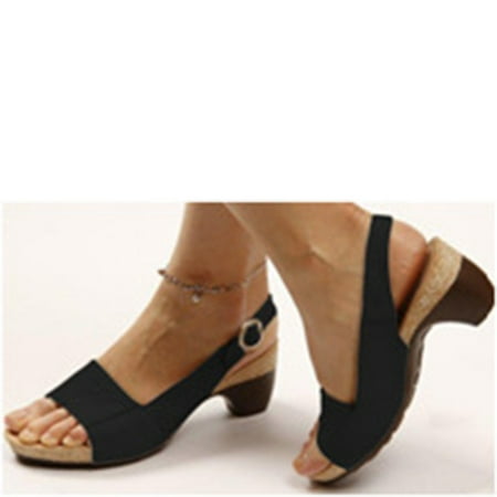 

Summer Wedge Sandals for Women Fashion Non Slip Beach Shoes Woman Lightweight Casual Platform Sandalias Mujer Plus Size A1