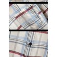 thumbnail image 3 of Autumn Winter Mens Flannel Shirt,Long Sleeve Chemise Cotton Male Check Cardigan Shirts with Pocket White Jacket Coat Men Size Large, 3 of 6