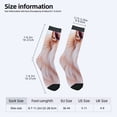 thumbnail image 4 of Four Seasons Universal Socks (2 Pairs) - Trendy Unisex Mixed Color Socks with Fluffy Animal Design Perfect for Cat and Dog Lovers Stylish and Comfortable, 4 of 5