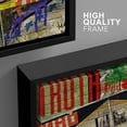 thumbnail image 4 of wall26 Framed Canvas Print Wall Art Set Spray Paint Michelangelo David Graffiti &amp; Street Art Comic Book Illustrations Modern Art Urban Portrait for Living Room, Bedroom, Office - 16"x24&quot, 4 of 5
