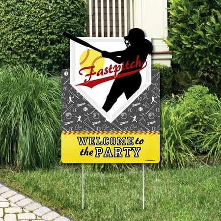 Grand Slam Fastpitch Softball Party Decorations Birthday