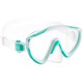 thumbnail image 2 of Set de snorkel Cressi Tinetto Rocks Dry S/M verde aqua, 2 of 4