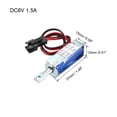 thumbnail image 2 of Cerradura de solenoide electromagnética de 5mm tipo tirador DC6V 1.5A para cerradura de puerta de gabinete eléctrica, 2 of 5
