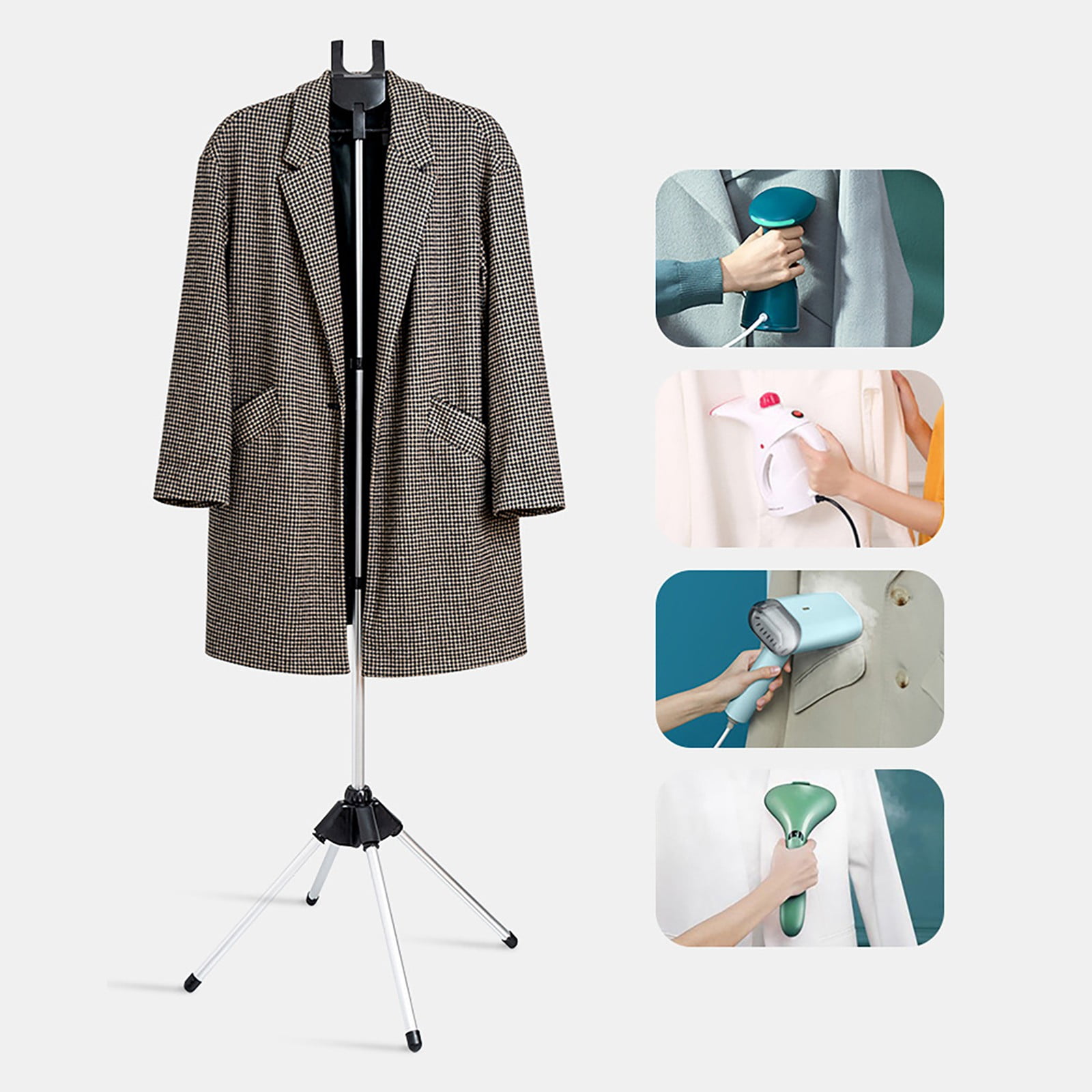 Portable Folding Steam Rack for Clothes Efficient and Easy Garment Steaming