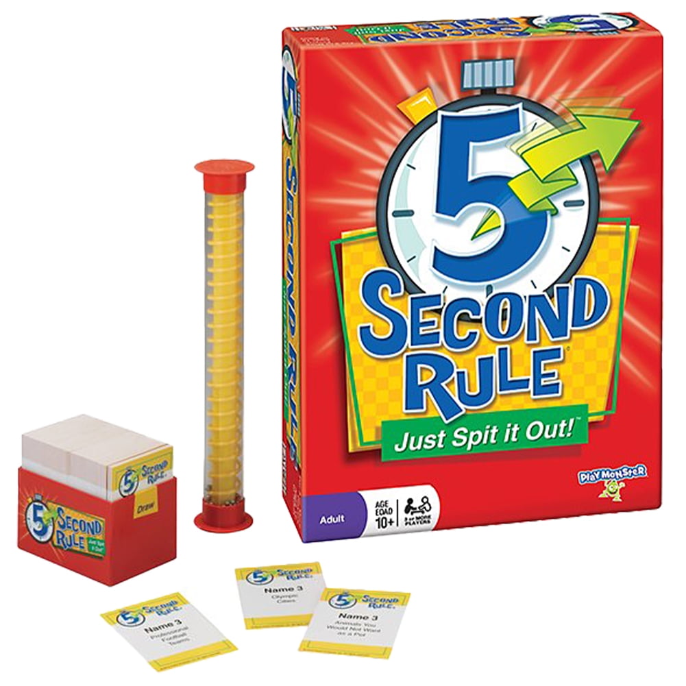 Five Second Rule Game Card | Walmart Canada