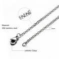 thumbnail image 4 of Lancharmed Necklace for Mom Stainless Steel Flat Cross Necklace 12 Pcs Birthday Gift Moms, 4 of 9