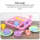 thumbnail image 5 of Ounissouiy Juego de 19 piezas de cocina para niños, utensilios de cocina con escurridor, juguetes para niños pequeños, lavavajillas de Juegos de imaginación, 5 of 6