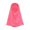 thumbnail image 3 of Baby Girls' Ramadan Abaya With Hijab Full Length Robe Burka Maxi Little Kid Toddler Baby Girl Dresses, 3 of 4
