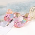 thumbnail image 5 of YUNICUS Girls Sandals Glittler Dress Shoes Princess Crystal High Heels for Kid Toddler, 5 of 5