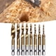 thumbnail image 3 of Macho de flauta en espiral eliminación de virutas Broca de machos de roscar estándar de varios tamaños a prueba de herrumbre con vástago hexagonal de 1/4 de pulgada para ANGGREK Otros, 3 of 8