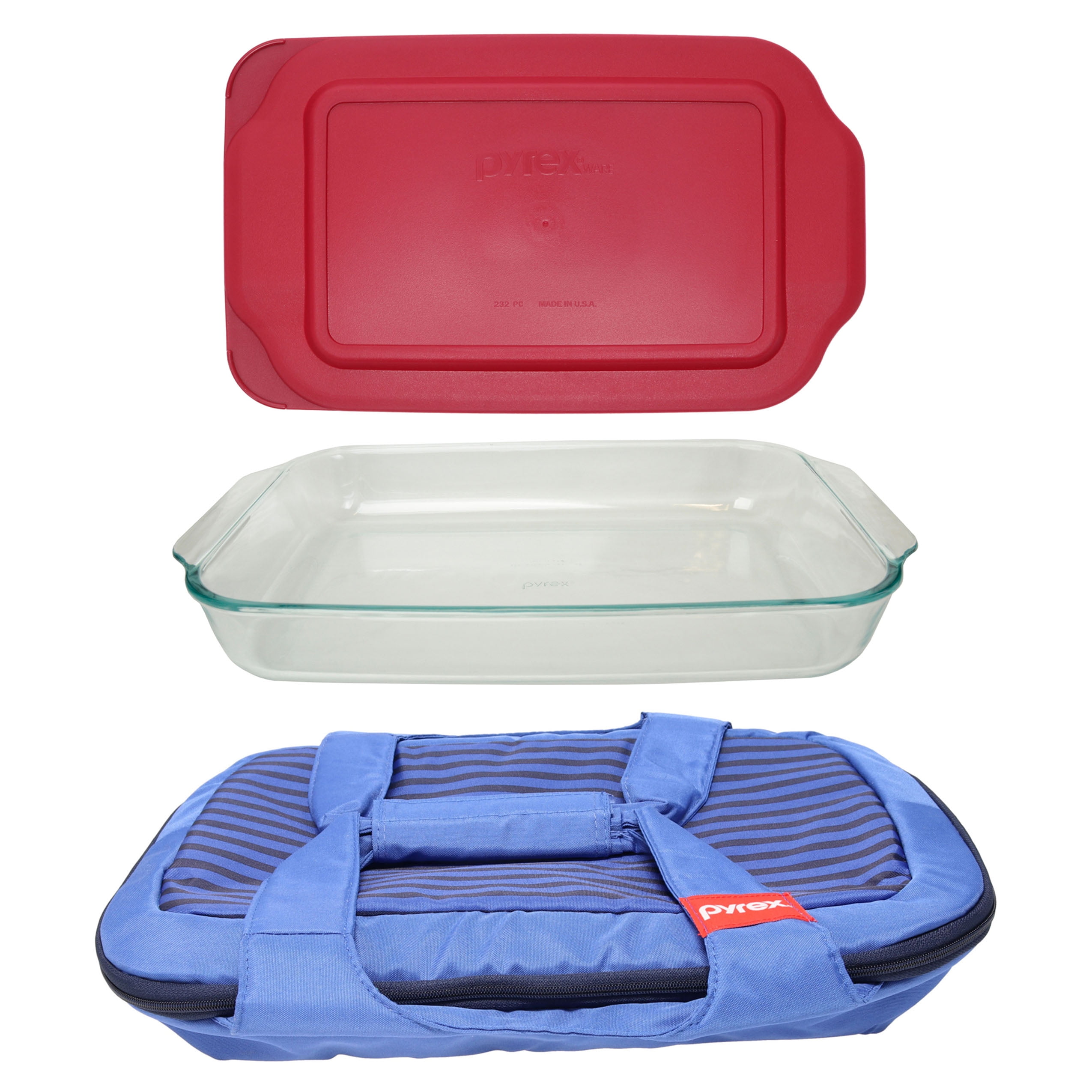 9x13 baking dish with insulated carrier Online Sale