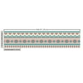 thumbnail image 2 of Ambesonne Tribal Fabric by the Yard Upholstery, Aztec Art Style, 3 Yards, Cream Aqua and Peach, 2 of 4