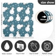 thumbnail image 3 of Snowman Snowflake Dishwasher Magnet Cover, Refrigerator Door Cover Magnectic Sticker Kitchen Panel Decal Appliances Decor 23x26inch, 3 of 6