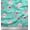 Aquamarine Green, variant on Soimoi Black Cotton Duck Fabric Anemone & Pink Flower Floral Fabric Prints By Yard 42 Inch Wide