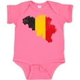 thumbnail image 3 of Inktastic Belgian Map Flag Boys or Girls Baby Bodysuit, 3 of 5