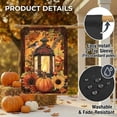 thumbnail image 4 of CSZPPQAF Autumn Garden Flags 12x18 Double Sided-Jack-o'-lantern,2 Pack-165 GSM Polyester Fall Yard Decoration Flags, Fade Resistant, 4 of 6