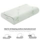 thumbnail image 2 of Almohada cervical de espuma viscoelástica para el dolor de cuello. Almohadas cervicales para dormir, contorno. Estilo 1, 2 of 8