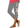 thumbnail image 1 of Pantalones de Ajuste Seco de la Moda de las Mujeres Imprimidas Leggings, Deporte de Yoga Elástico de Poliéster Elástico Respirable, 1 of 5