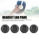 thumbnail image 3 of Almohadillas Para Orejas De Auriculares, Esponja Suave Alta Elasticidad 2 Pares De Paptas De Auriculares Auriculares Para El Reemplazo Del Juego De Música Para Fit900nb, 3 of 7