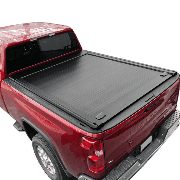 Syneticusa MR Series Retractable Hard Truck Bed Cover for 2020-2026 Silverado/Sierra 6'8" Bed