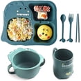 thumbnail image 1 of Juego de platos para la cena, juego de platos para niños, 6 piezas, 1 of 5