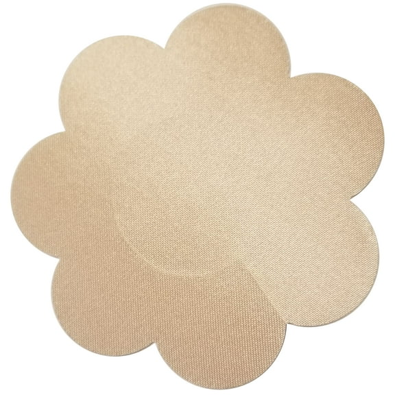 ENVY BODY SHOP Disposable Flower Petal Shape Adhesive Nipple Cover Breast Pasties, 25 pairs (50 count)