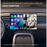 Ottocast Cabin Care Wireless CarPlay Adapter Car Rear Seat Camera for Baby Pets Kids Car Accessories for Hyundai Benz VW Toyota