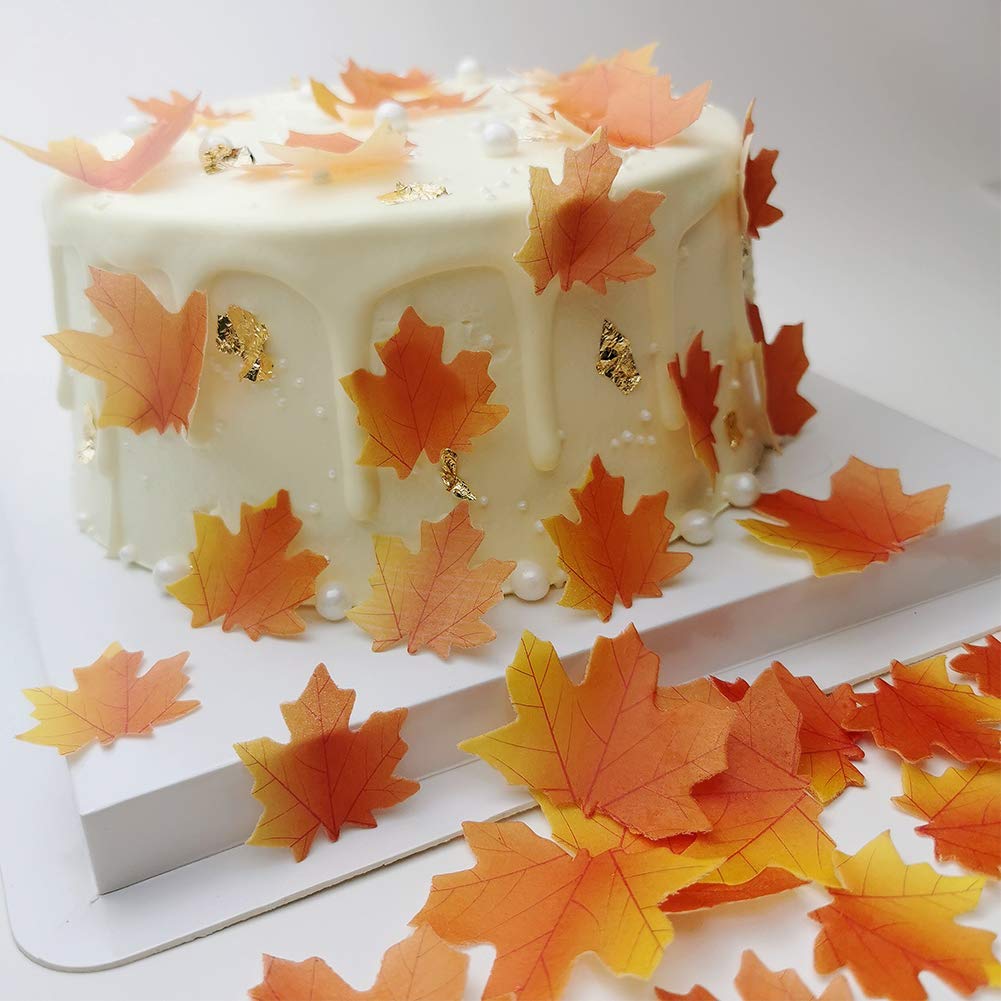 Feuille D'or Comestible Pour Gâteaux - 4 Tranches Dorées, Décoration Luxe Facile !