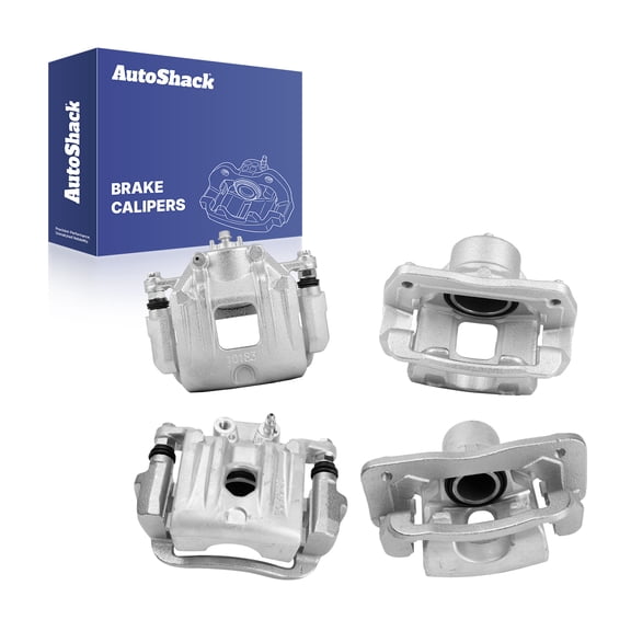 AutoShack Front & Rear Brake Calipers | Replacement for 2011-2013 Kia Sorento | 4-PC