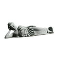 thumbnail image 2 of Abbracc Reclining Buddha Statue Amitabha Buddha Sculpture for Desktop Car Table Desk, 2 of 9