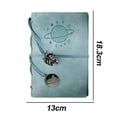 thumbnail image 2 of Cuaderno clásico de tapa dura con bolsillo, 80 hojas y 160 páginas, para hombres y mujeres, estilo 2, 2 of 5
