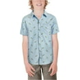thumbnail image 3 of Body Glove Boys' Woven Shirt - Short Sleeve Button Down Summer Beach Shirt (1 or 2 Pack, S-XL), 3 of 7