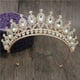 thumbnail image 2 of Corona Tiara Reina Carnaval Lujo Dorada Certamen Novia Xv Coronación Niña Boda Cristales M0013 GENÉRICA CUSTOM VALDORA, 2 of 2
