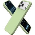 thumbnail image 1 of Compatible with iPhone 17 Pro Max Case,Slim Liquid Silicone 4 Layers Soft Gel Rubber Shockproof Protective Phone Case 6.9" with Anti-Scratch Microfiber Lining-Matcha, 1 of 7