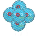 thumbnail image 2 of Birthday Express - Splashin Pool Party Foil Balloon Kit 18" -, 2 of 2