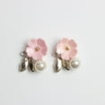 thumbnail image 4 of segolike 10pcs Pearl Embellishment Buttons Flatback For Wedding Scrapbooking Craft Making pink, 4 of 9
