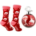 thumbnail image 5 of Pavilion Gift Company - The Wine You're With - 4" Ornament with Unisex Holiday Socks, 5 of 9