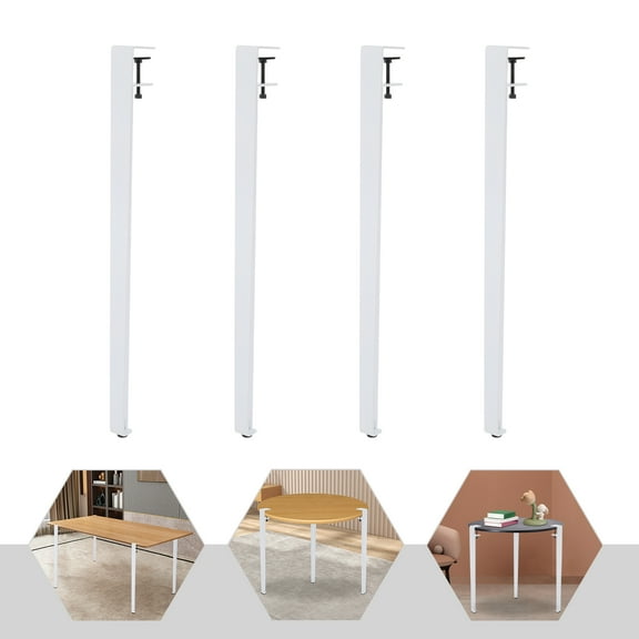 4Pcs Iron Adjustable Table Legs Table Clamp Legs F-shaped Table Legs for Various Shapes of Table Boards