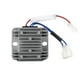 thumbnail image 3 of Regulador de voltaje, 12V DC 178F / 186F Regulador del voltaje rectificador AVR para KDE3500 5000 6500 6700 generador Amonsee NO, 3 of 6