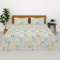 thumbnail image 1 of 100% Pure Cotton Double Bed Bedsheet With 2 Pillow Covers - Size 102 X 108 Inches, Multicolor | Lightweight, Soft & Breathable - Perfect For Gifting On Weddings Bedsheet, 1 of 4