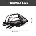 thumbnail image 5 of Wig Caps Mesh Net Wig Caps Weaving Hair Net for Wig Close End Fishnet Wig Cap (Black), 5 of 5