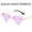 Gold Frame Light Purple Piece, variant on Personalized Womens Sunglasses Small Frame Trendy Fashion Eyewear for Sun Protection, Outdoor Sports, Travel, Driving, and Parties